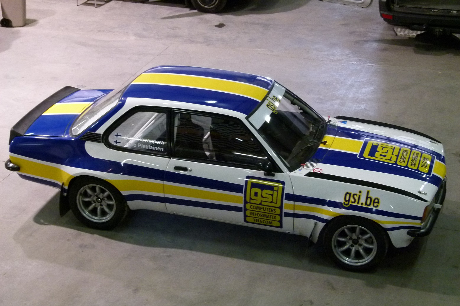 De SMS010 voor de Ypres Historic Rally 2014